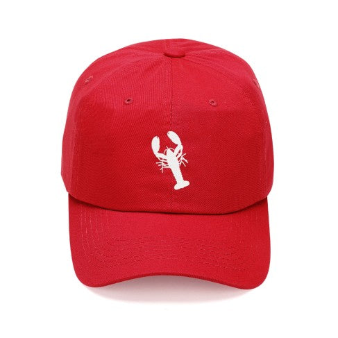 White Lobster Red Cap