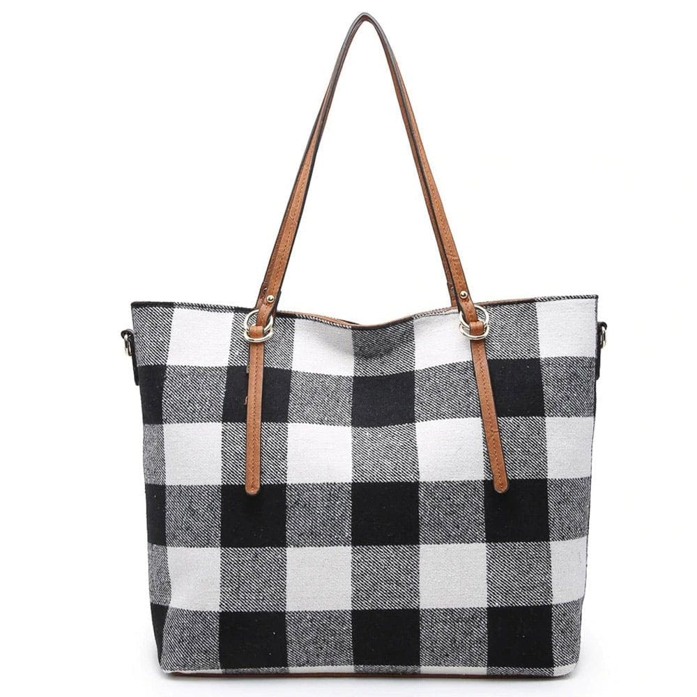 Ingrid Tote w/ Zipper Closure and Removable Strap