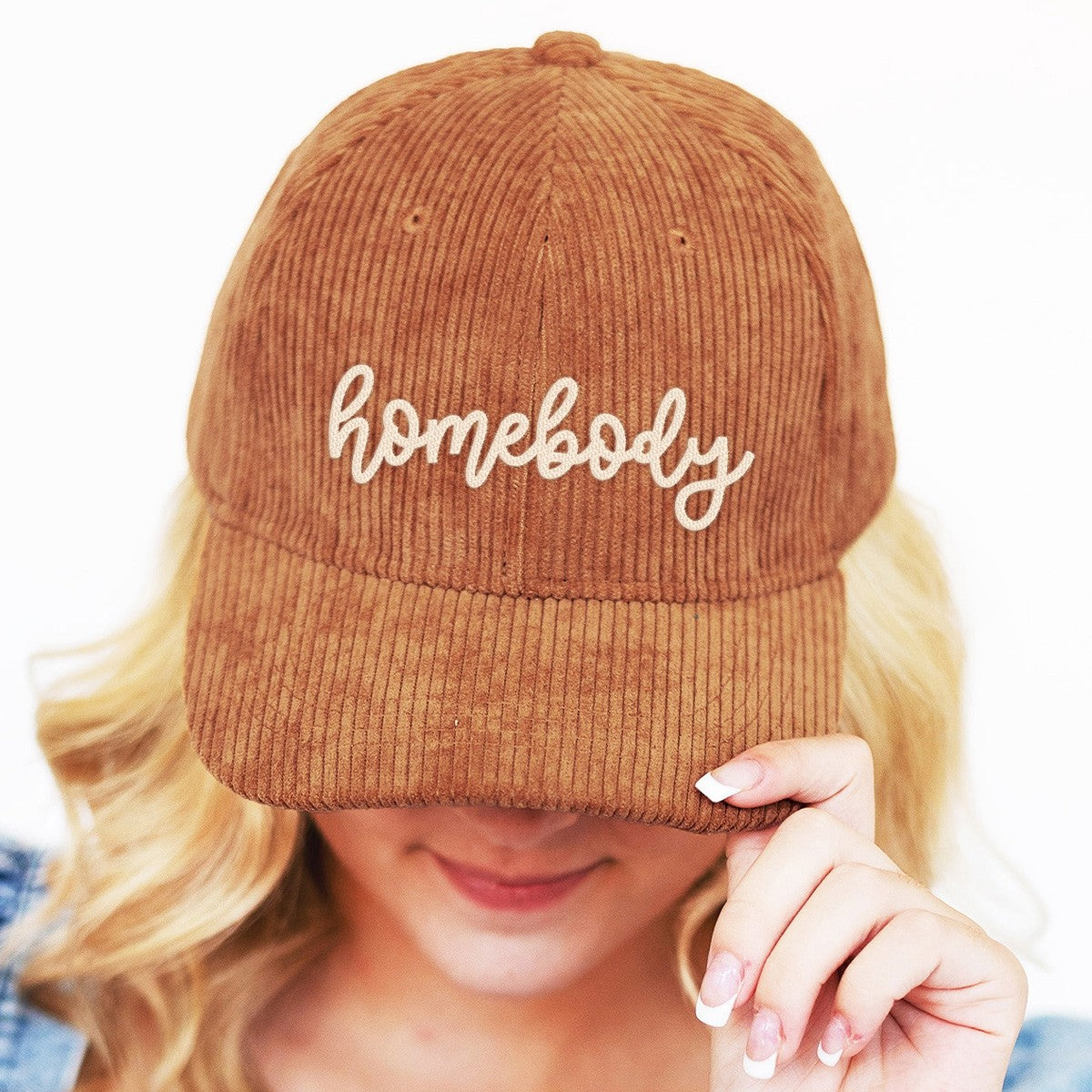 Homebody Camel Corduroy Cap