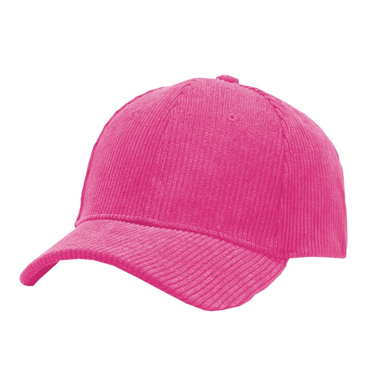 Personalized Hot Pink Corduroy Hat