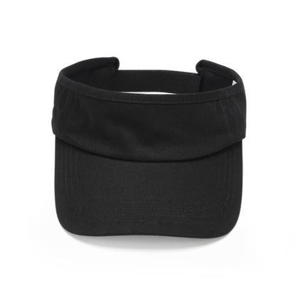 Personalized Black Twill Visor