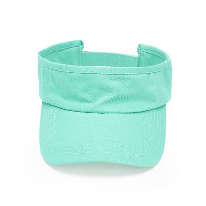 Personalized Mint Twill Visor