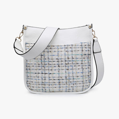 Chloe Tweed Crossbody w/ Guitar Strap