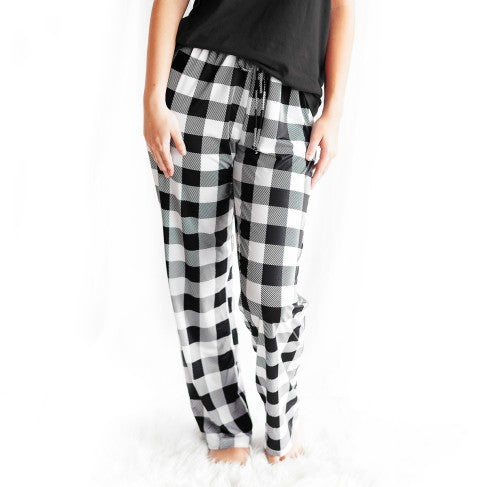 Black Buffalo Check PJ Pants