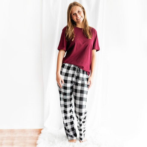 Black Buffalo Check PJ Pants