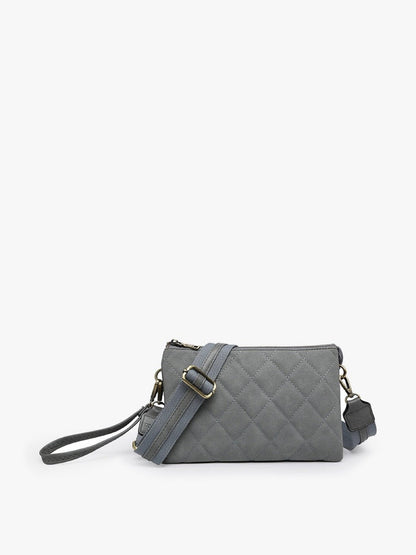 Izzy Quilted Crossbody w/ Guitar Strap