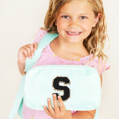 Personalized Mint Accessory Bag