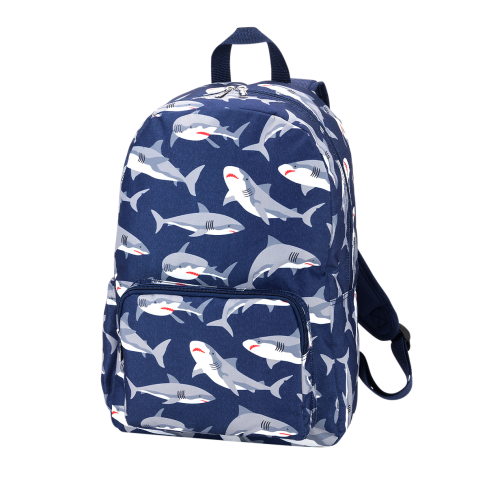 Personalized Shark Attack Kids Backpack