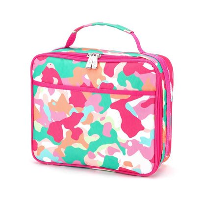 Personalized Fruit Punch Pink Kids Lunch Box