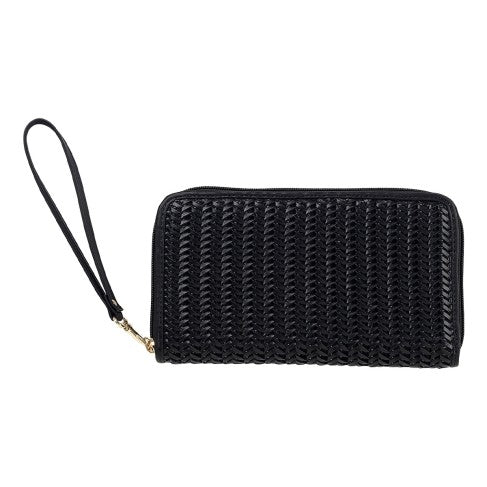 Textured Black Cameron Wallet