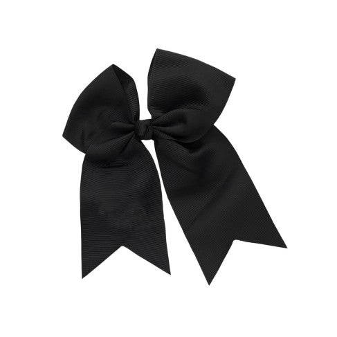 Personalized Black Hair Bow