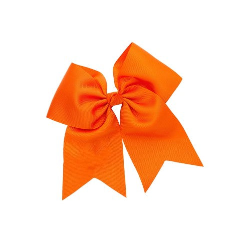 Personalized Orange Hair Bow