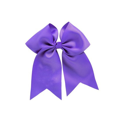 Personalized Purple Hair Bow