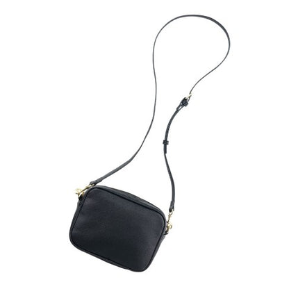 Personalized Black Crossbody Handbag