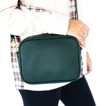 Personalized Emerald Crossbody Handbag