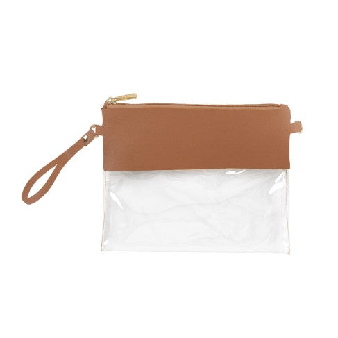 Personalized Camel Clear Purse