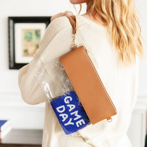 Personalized Camel Clear Purse