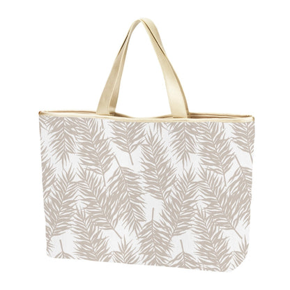 Personalized Coconut Palms Oversized Tote Bag