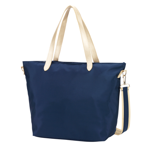 Personalized Navy Blue Travel Tote