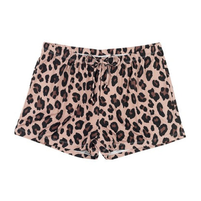 Wild Side Leopard PJ Shorts