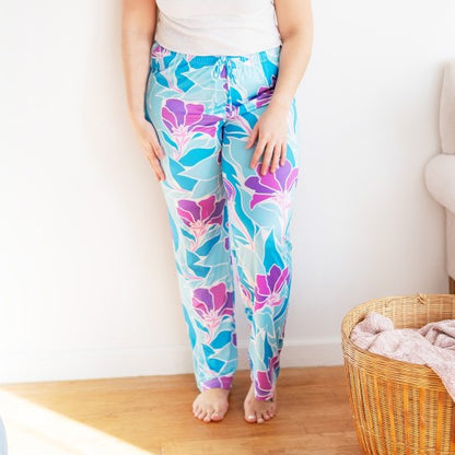 Floral Waves PJ Pants