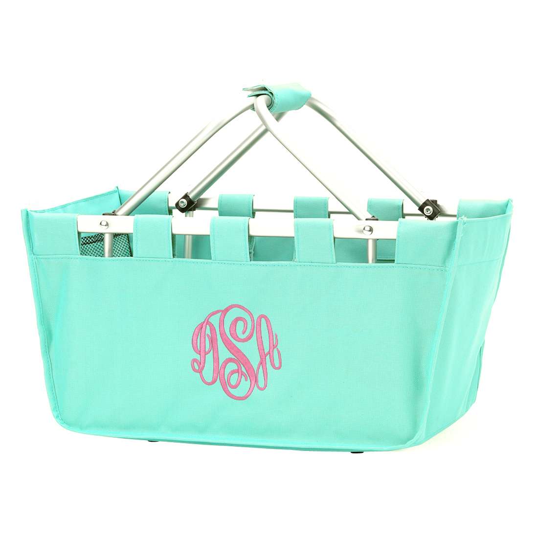 Personalized Mint Market Tote