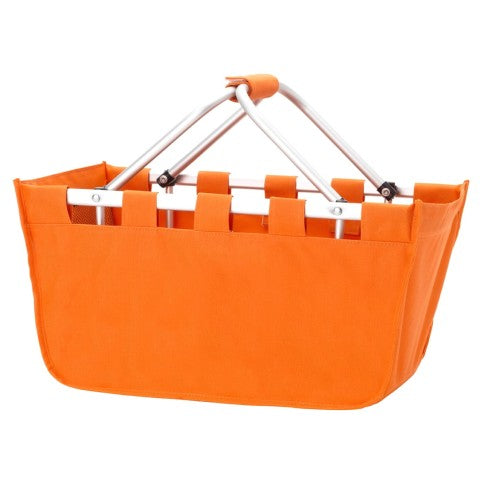 Personalized Orange Market Tote