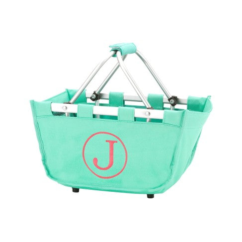 Personalized Mini Mint Market Tote