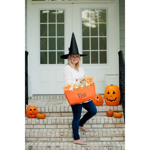 Personalized Orange Market Tote