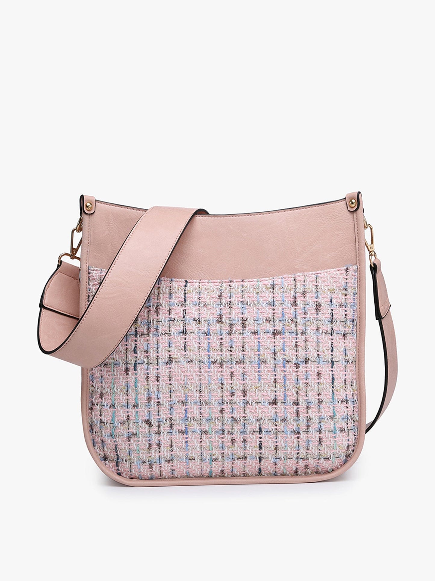 Chloe Tweed Crossbody w/ Guitar Strap