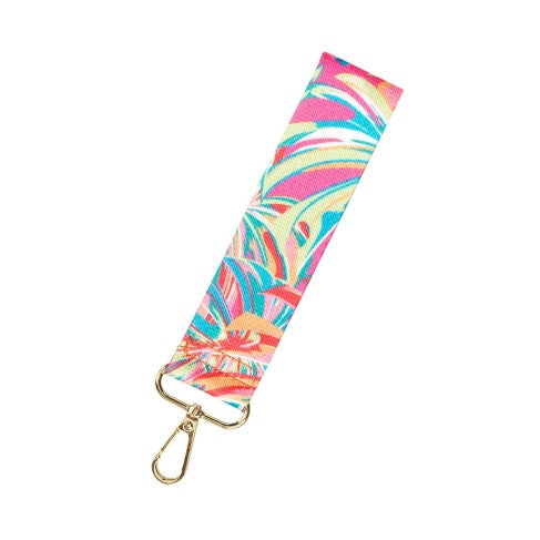 Tropical Palm Wristlet Strap