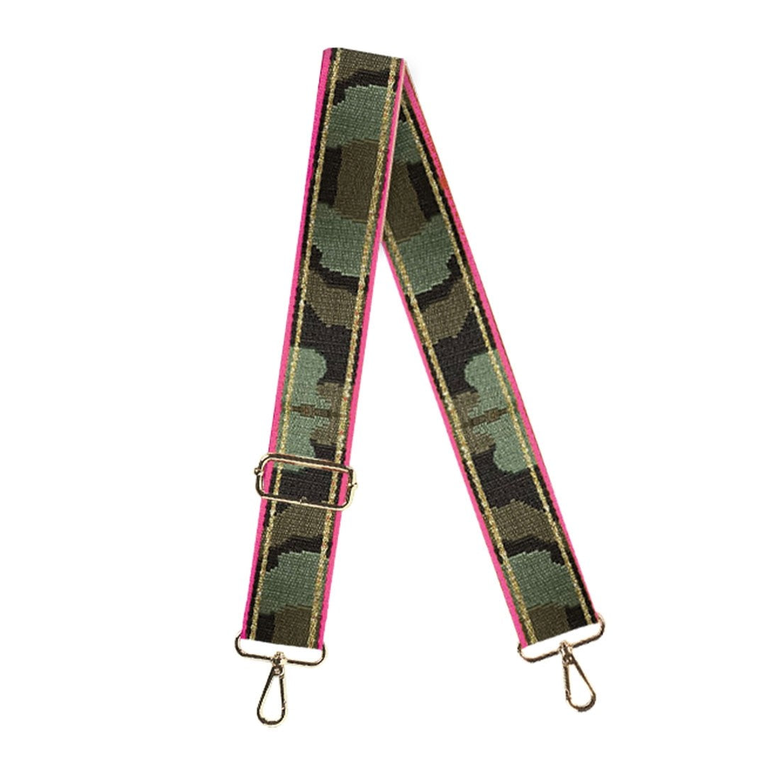 Camo Hot Pink Crossbody Strap