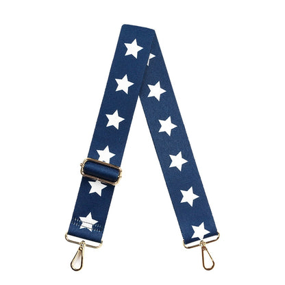 Navy Star Crossbody Strap