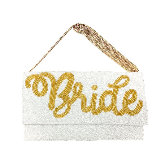 Bride Beaded Clutch