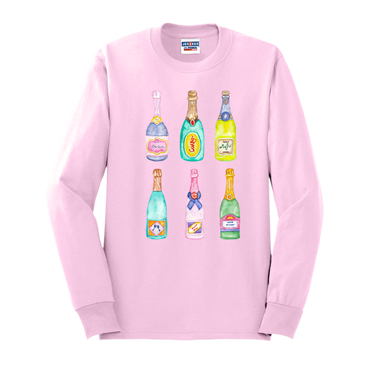 Champagne Problems Long Sleeve Shirt