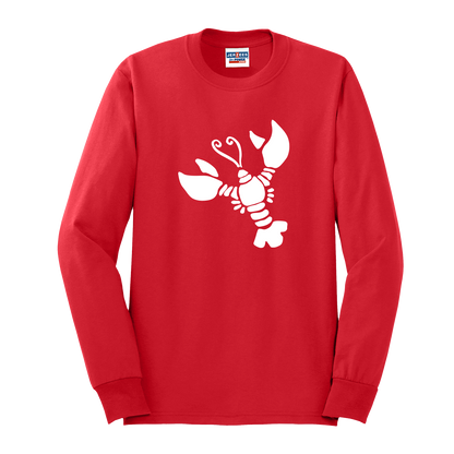 White Lobster Long Sleeve Shirt