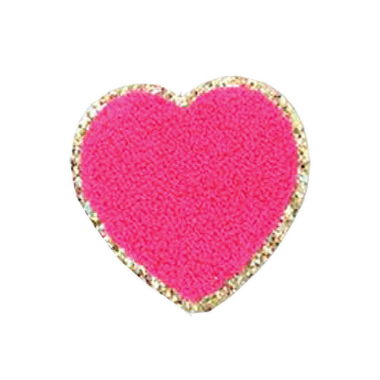 Hot Pink Heart Patch