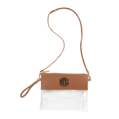 Personalized Camel Clear Purse