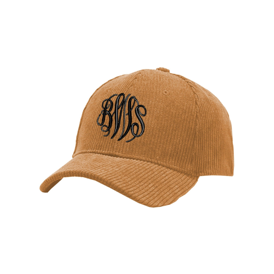 Personalized Camel Corduroy Hat