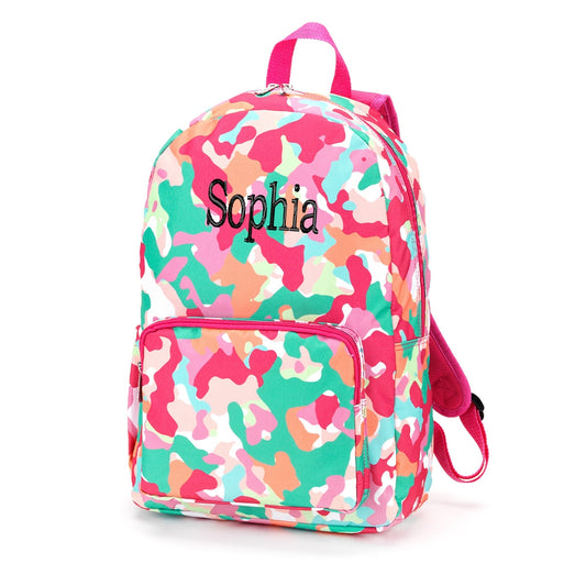 Personalized Fruit Punch Pink Kids Backpack