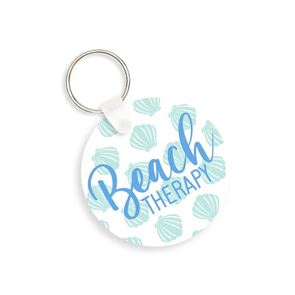 Beach Therapy Keychain