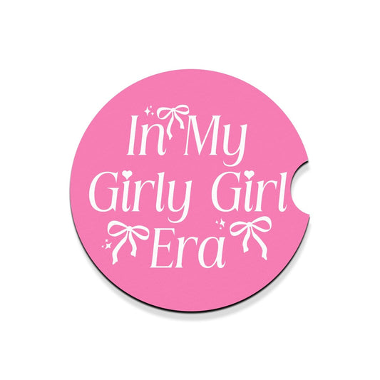 Girly Girl Era Car Coaster Set