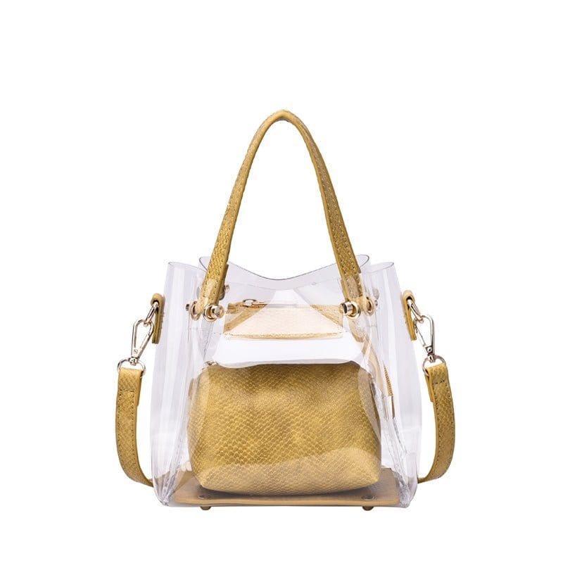 Transparent Clear Mini Tote/Crossbody