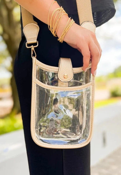 Game Day Mini Clear Crossbody Bag