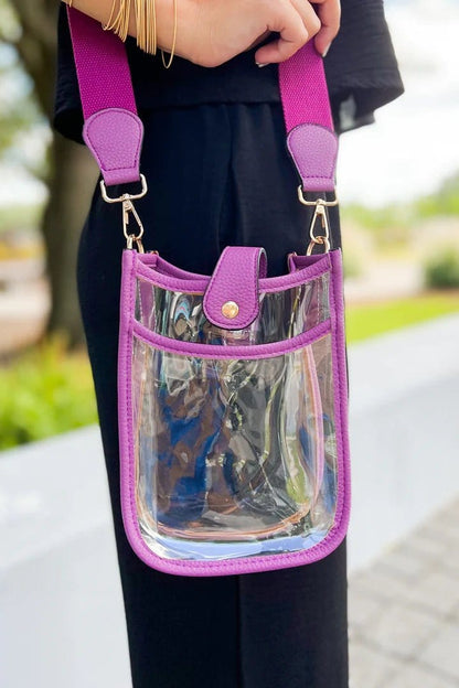 Game Day Mini Clear Crossbody Bag