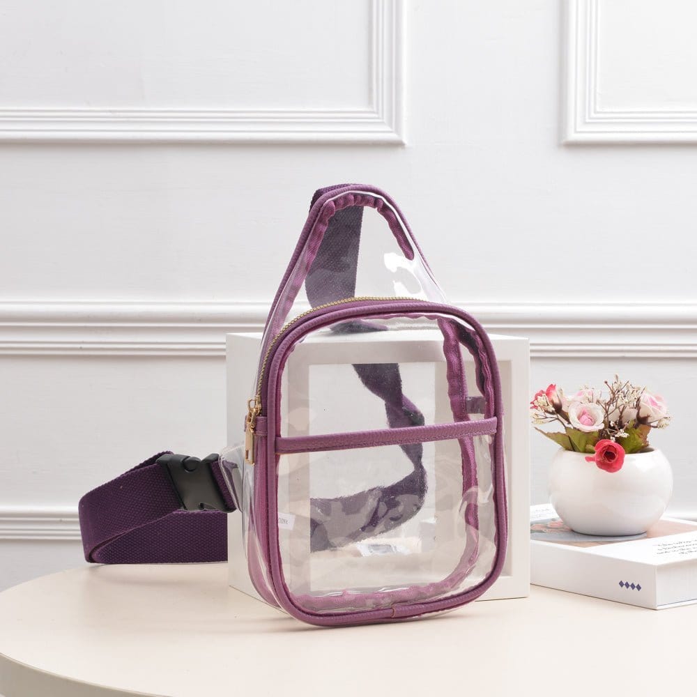 Kathleen Slim Size Clear Sling Bag