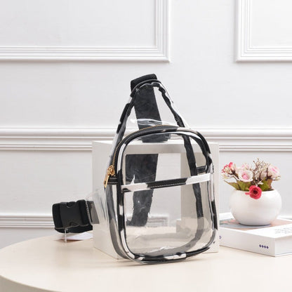 Kathleen Slim Size Clear Sling Bag