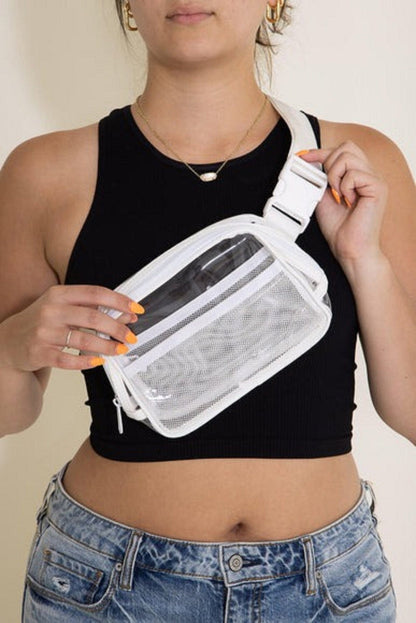 Raya Game Day Clear Fanny Pack