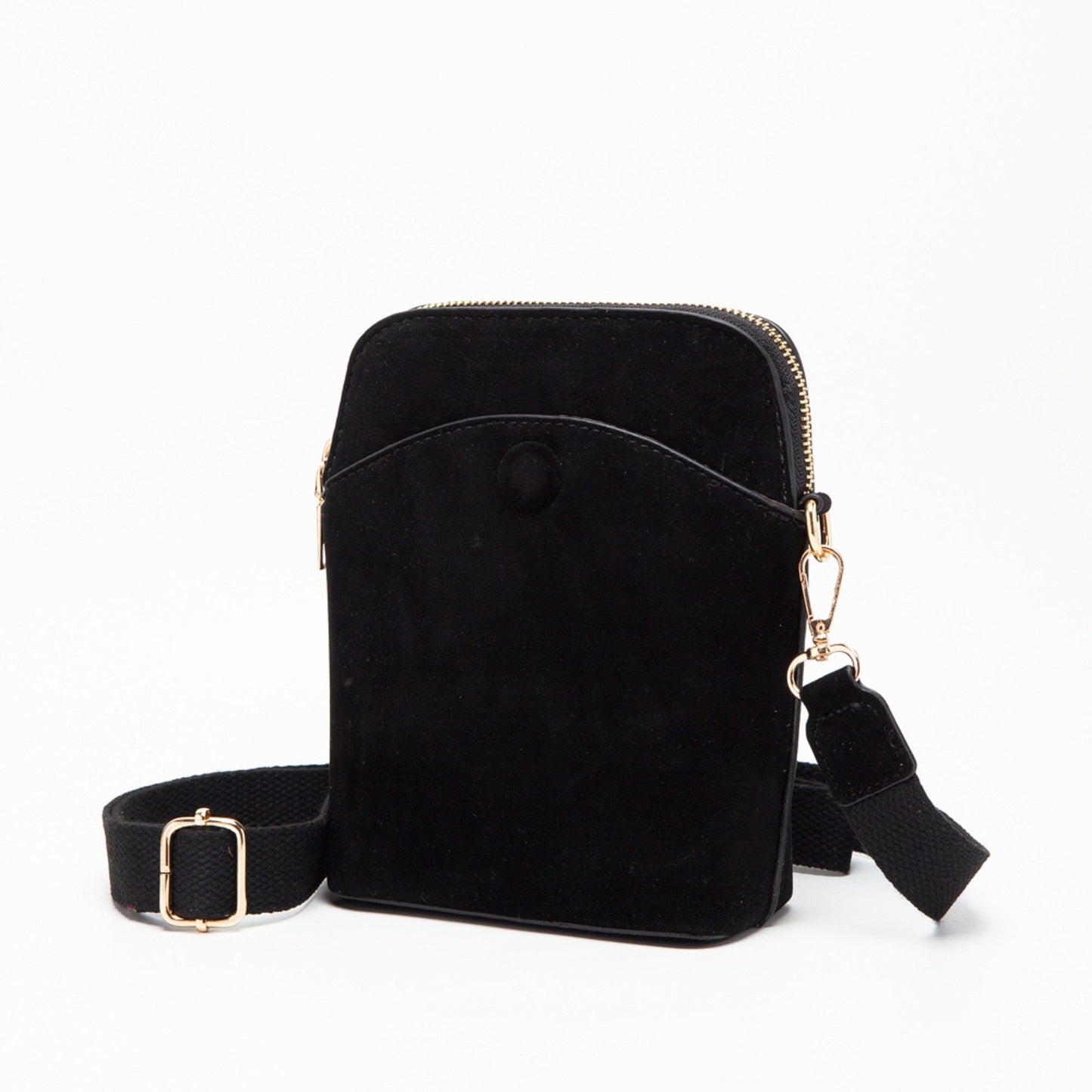 Tasia Mini Vegan Suede Crossbody Bag