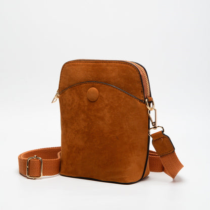 Tasia Mini Vegan Suede Crossbody Bag